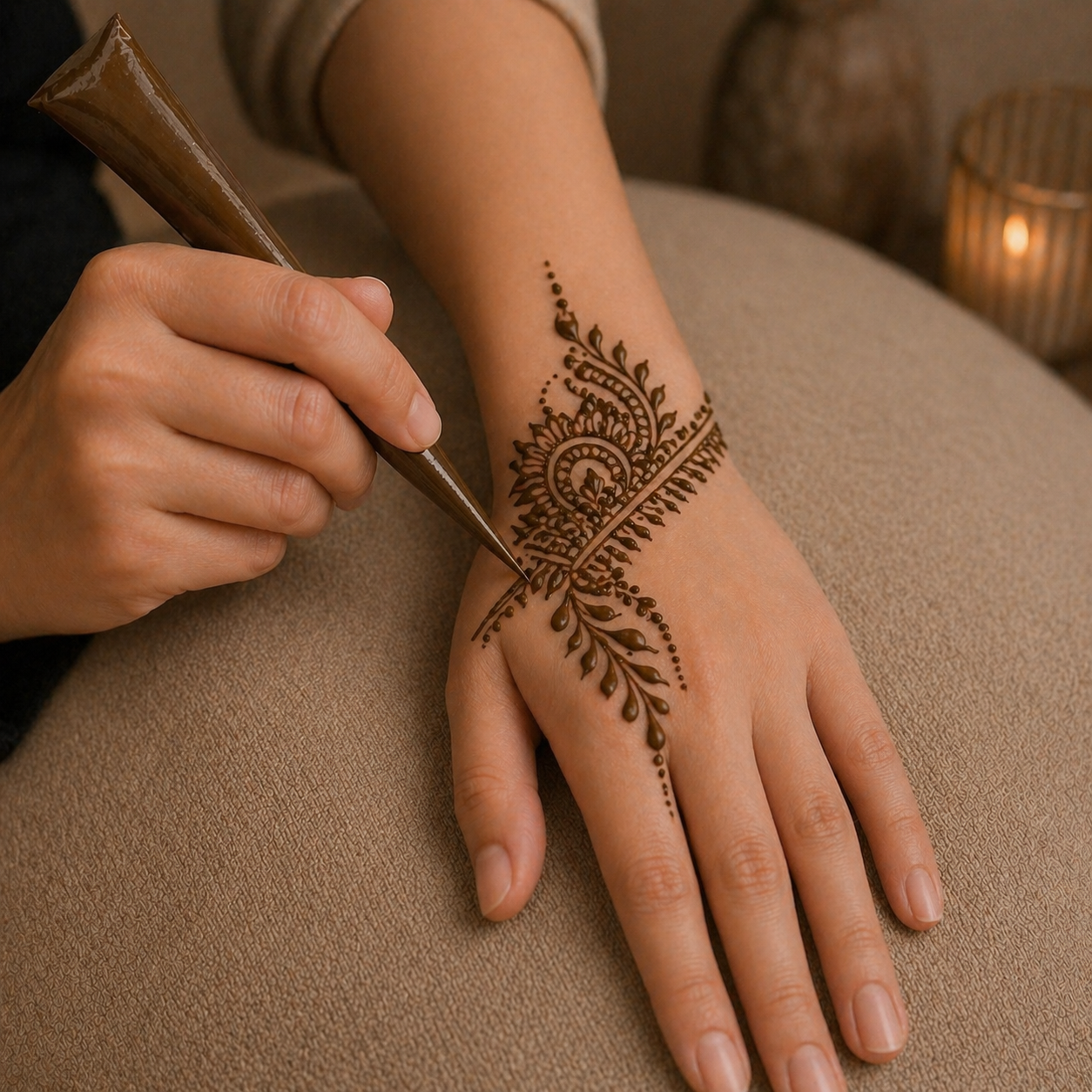 One hand – up to the wrist (full design)